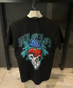 Philipp Plein tattoo-print cotton T-shirt