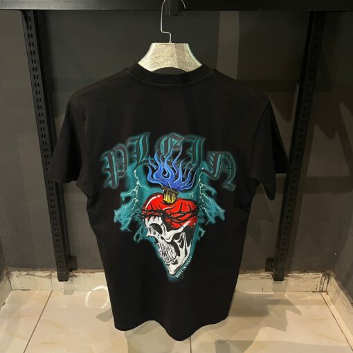 Philipp P tattoo-print cotton T-shirt