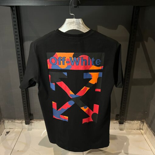 OFFW BLACK TSHIRT MULTI PRINT OFF - Image 3