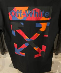 Alternative view of OFFW BLACK TSHIRT MULTI PRINT OFF