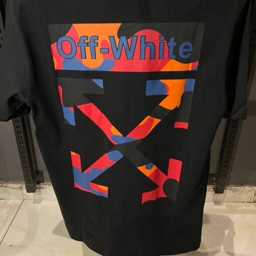 OFFW BLACK TSHIRT MULTI PRINT OFF - Image 2