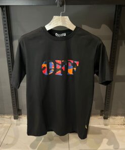 OFFW BLACK TSHIRT MULTI PRINT OFF