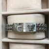 VR Men stainless steel silver bracelet VC