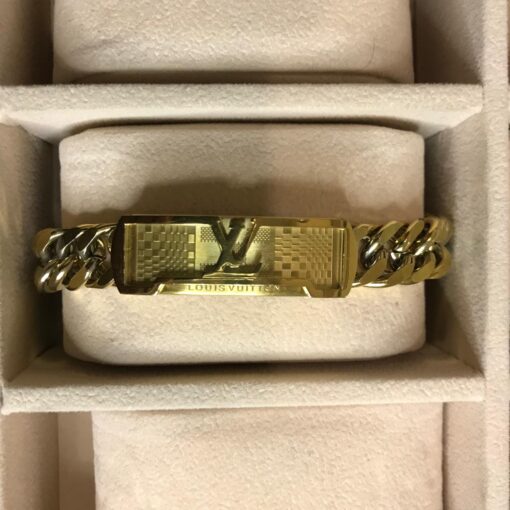 LOUIS V GOLDEN BRACELETE