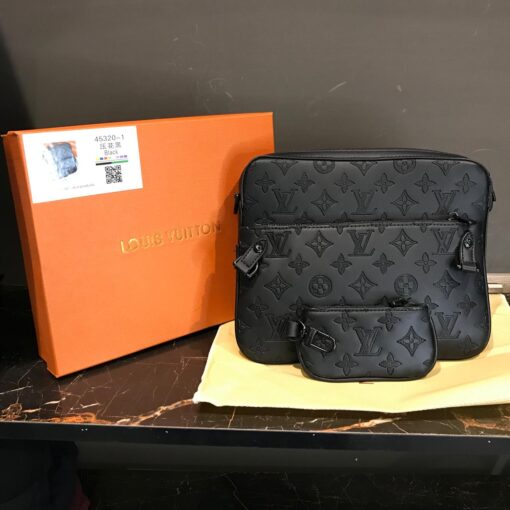 LOUIS V Monogram Shadow Duo Messenger Bag
