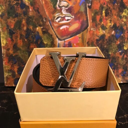 LOUIS V GOLDEN BUCKLE BELT - Image 2