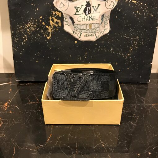 LOUIS V BLACK GRAY BELT - Image 2