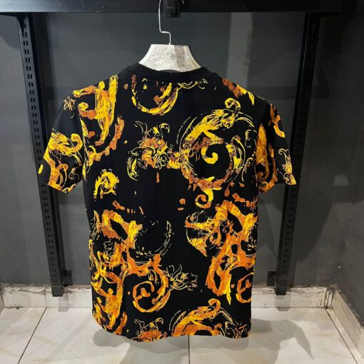 VR JEANS COUTURE Men's Black Tshirt - Image 2
