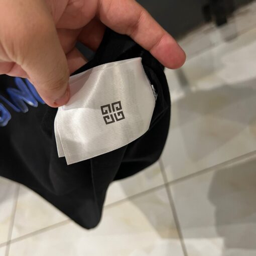 GV Blue 4G Black Tshirt - Image 4