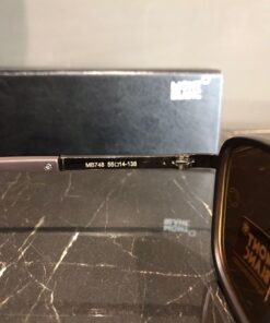 Alternative view of Mont Blanc Brown Sunglasses