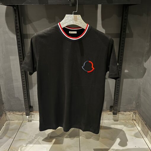 MN Chest Logo T Shirt Black