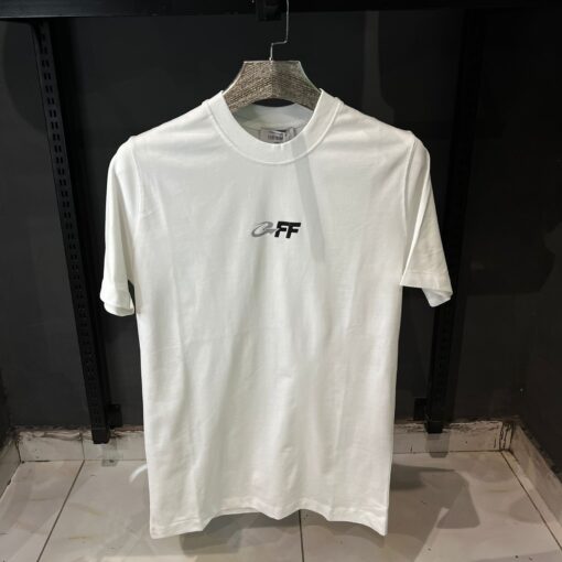 OFFW Caravaggio Arrows Logo WhiteT-Shirt