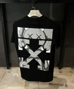 Alternative view of OFFW Caravaggio Arrows Logo Black T-Shirt