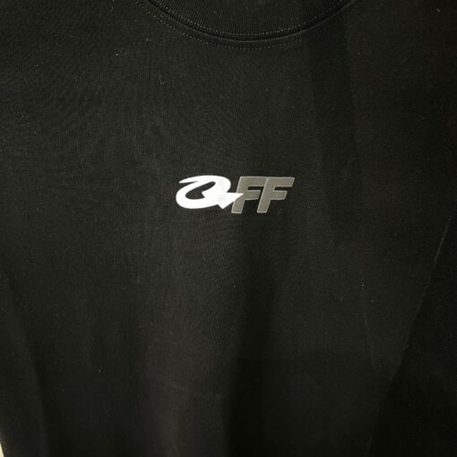 OFFW Caravaggio Arrows Logo Black T-Shirt - Image 3