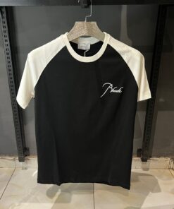 RHUDE logo-embroidered raglan T-shirt
