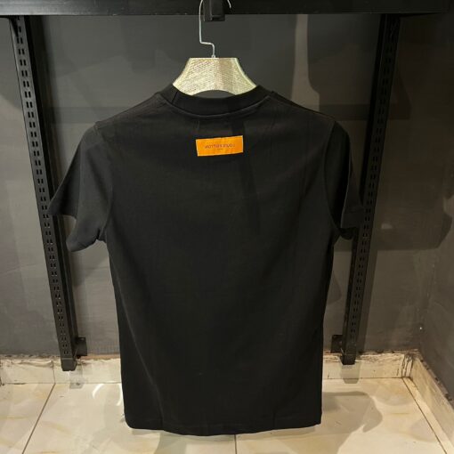 Louis V White Comics Print Imported T Shirt - Image 3