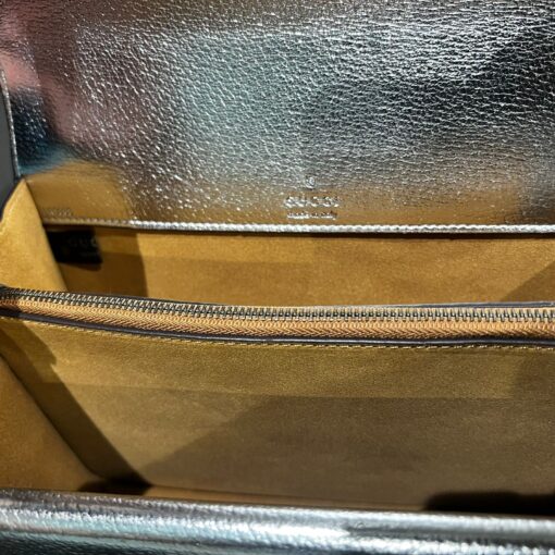 GC Dionysus Small Shoulder Silver Bag - Image 7