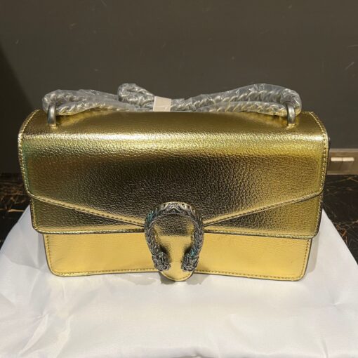 GC Dionysus Small Shoulder Golden Bag - Image 3