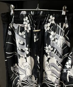 Alternative view of AR floral-print silk short set