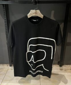KRL Abstract Printed Black T Shirt