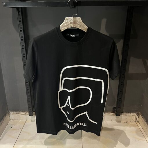 KRL Abstract Printed Black T Shirt