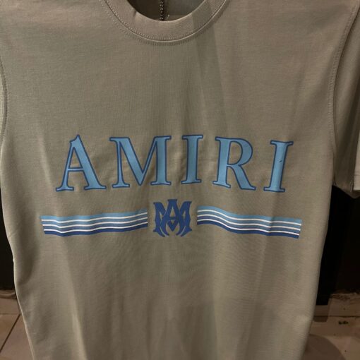 AR Core Logo Print Gray T Shirt - Image 2