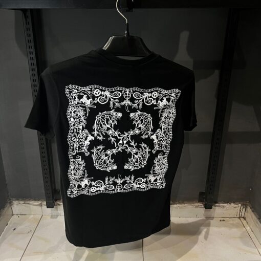 OFFW Arrow Tattoo Bandana Tshirt - Image 2