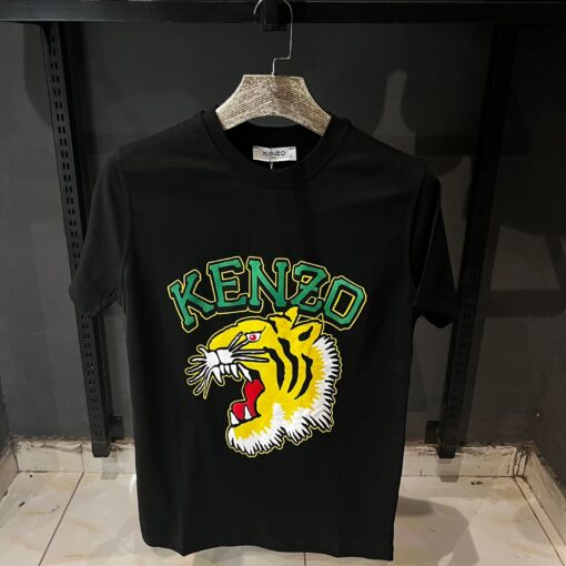KNZ Tiger Varsity Black T-Shirt