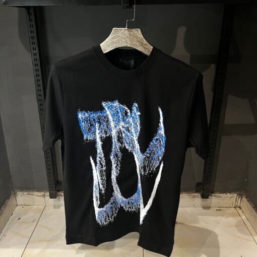 GV Black Tshirt With Mini Logo
