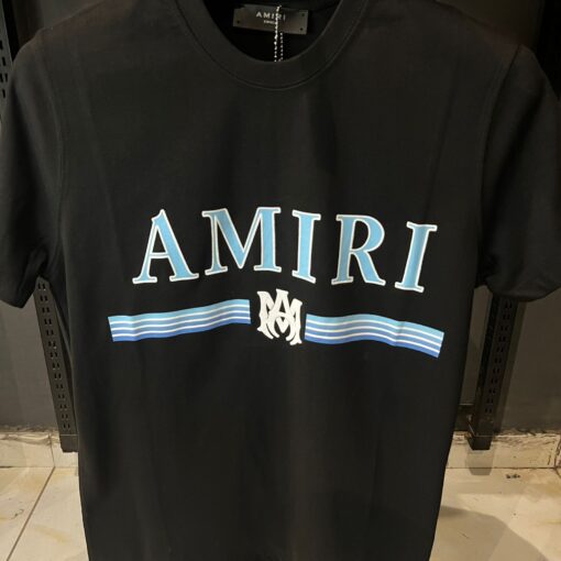 AR Core Logo Print Black T Shirt - Image 2