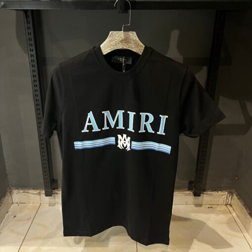 AR Core Logo Print Black T Shirt
