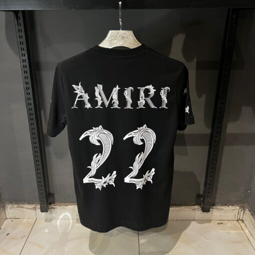 AR 22 Logo Print Cotton T Shirt - Image 2