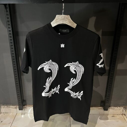 AR 22 Logo Print Cotton T Shirt