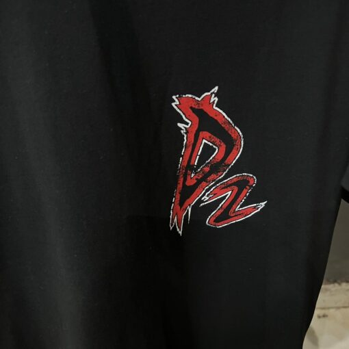 DSQ Black Devil Print T Shirt - Image 2