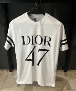 DR White slub jersey 47 cotton tee