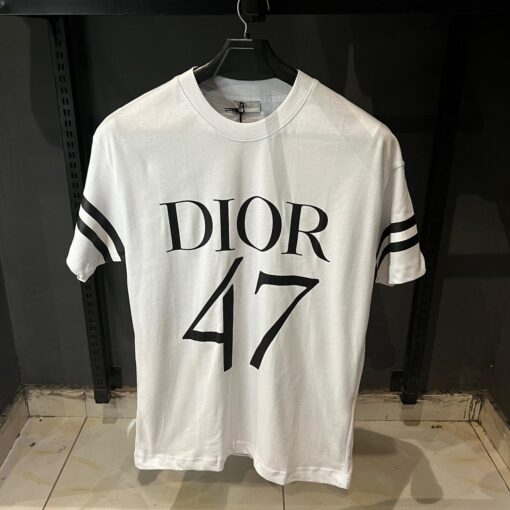 DR White slub jersey 47 cotton tee