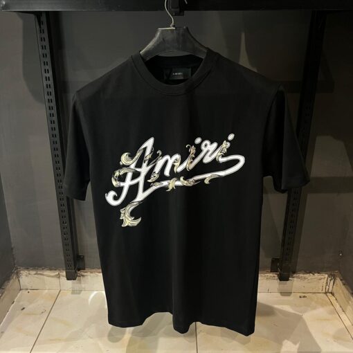 AR Logo Printed Premium Cotton T Shirt
