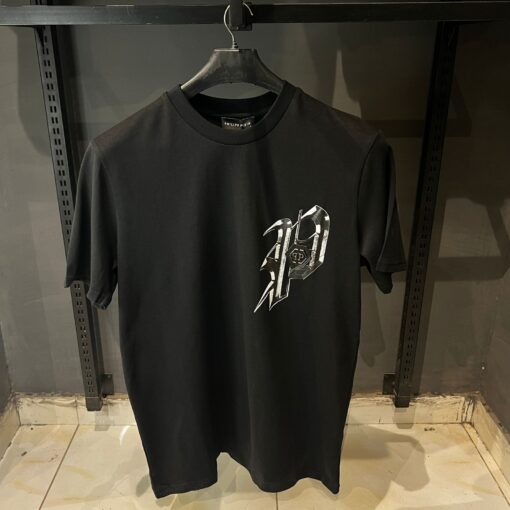 PHILIPP P Tshirt Round Neck SS Graphic Plein