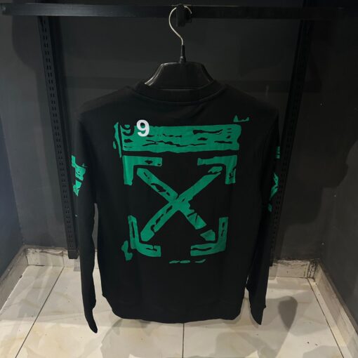 OFFW X Kaws Sweatshirt Back - Image 2