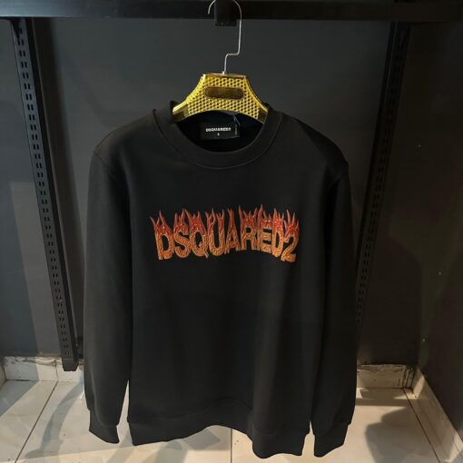 DSQ flame print Sweatshirt