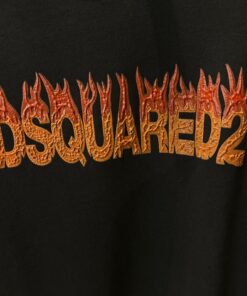 Alternative view of DSQ flame print Sweatshirt