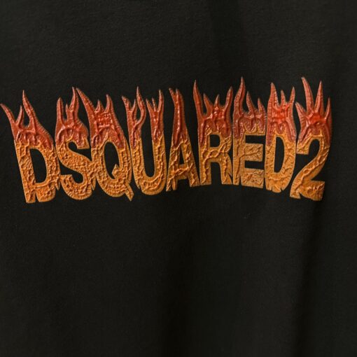 DSQ flame print Sweatshirt - Image 2