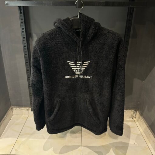 AX Mens Emporio Armani Iconic Terry Mens Hoodie