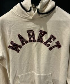 MARKET logo print drawstring hoodie (ORIGINAL)
