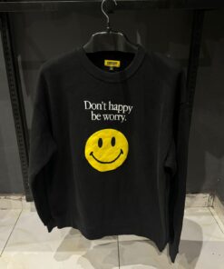 Markete Crazy Vintage 80s Smiley Face Crewneck (ORIGINAL)
