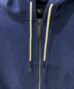 Alternative view of Dropsize Semi Crop Zip Hoodie (ORIGINAL)