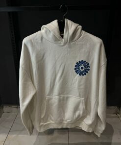 Dropsize Blue Pressed Flower Hoodie(ORIGINAL)