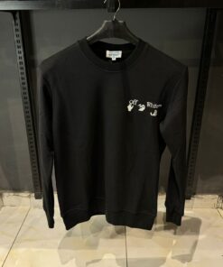 OFFW Black Arrows Embroidered Sweatshirt