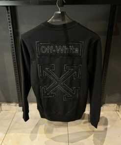 Alternative view of OFFW Black Arrows Embroidered Sweatshirt