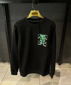 OFFW Tornado Arrow Black Sweatshirt
